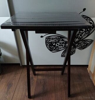 NOVÝ skladací drevený stôl (iba osobný odber)