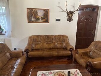 Kožená sedacia súprava