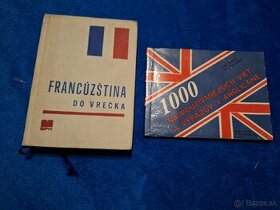 Predám francúzsky slovník a anglické frázy