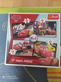 Trefl puzzle 4 in 1 Cars
