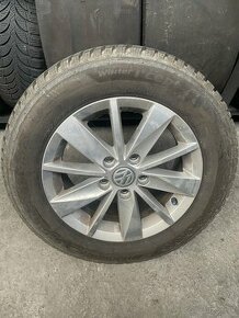 Orig. VW elektróny so zimnými pneu Hankook 195/65/15