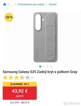 Original kryt samsung s25