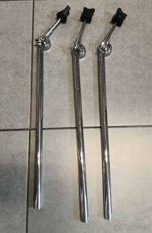 trubky, rúrky, clampy, ramená na bicie