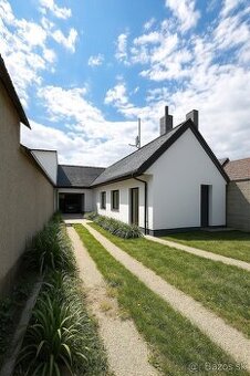 Zdravý dom na príjemnej, pokojnej ulici a krásna záhrada