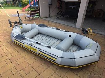 Predám nafukovací čln Intex Mariner + motor