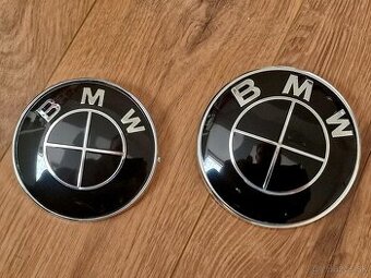 Znaky 74 mm / 82 mm BMW Black