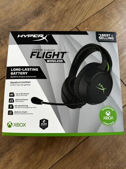 Nepoužité HyperX CloudX herne wireless slúchadla