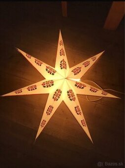 Vianočná svietiaca hviezda