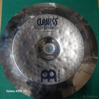 China meinl classics custom 18"