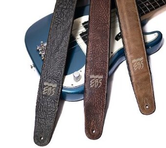 Basgitarový pás EBS koža
