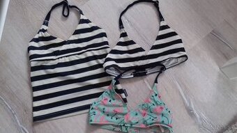 Plavky, bikiny, tankiny Velk.116, 122, 128 ako NOVÉ - 1