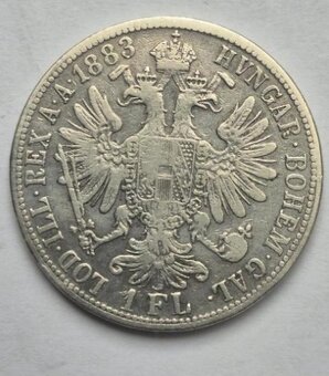 2 kusov -Zlatník František Jozef I - zlatník 1858M/1883