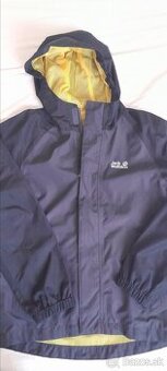 Chlapčenská bunda Jack Wolfskin, veľkosť 140