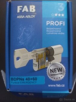 Vložka FAB 3 BT/BDPNs 40+60