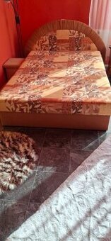 Na predaj manželská posteľ 140x200 s úložným priestorom