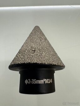 Diamantová kužeľová frézka