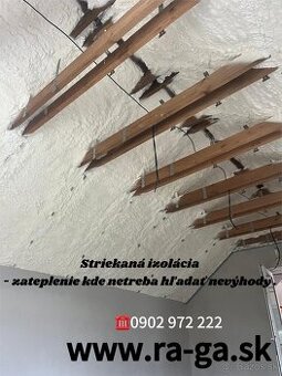 Striekaná izolácia Bratislava