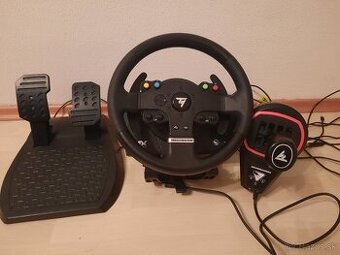 Volant Thrustmaster TMX force feedback, pedále, radiaca pák