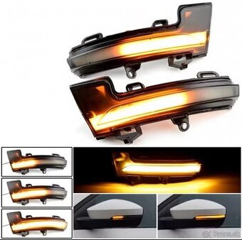 LED Dynamické smerovky Audi, Škoda, VW, BMW, Peugeot, Ford