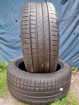 Ponúkam 2 letné pneumatiky Pirelli Cinturato 255/45 R18