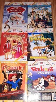 Rozprávky 51ks DVD 1ks 1€