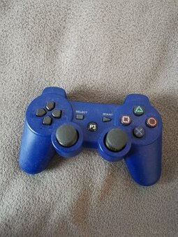 Bezdrôtový ovládač na PS3 - modrý