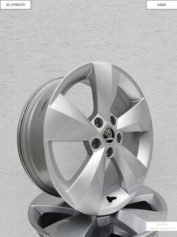 Org Škoda Kodiaq 6,5X17 ET38 5X112 Silber 1225 - 1