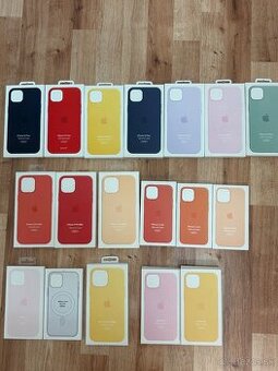 iPhone silicone Case 1:1 s Magsafe a farbou po nasadení