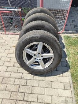215/70 R16, 4x108 ,Disky Dezent,pneu continental