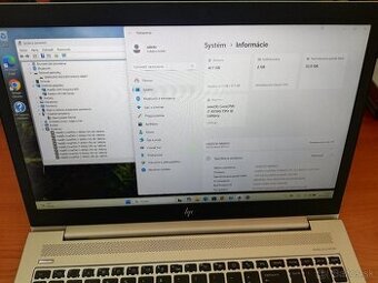 Predám HP Elitebook 850 G5 i7 32GB RAM Radeon RX540 W11