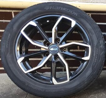 4 alu disk Brock - Hyundai/Kia + pneu Hankook leto 205/55/16