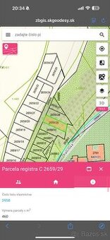 Pozemok pre rodinný dom - investičný