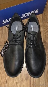 Kožené topánky Jack and Jones 46