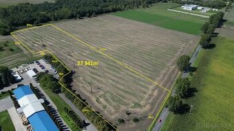 Predáme polyfunkčné územie na okraji Dunajskej Stredy 2,7ha