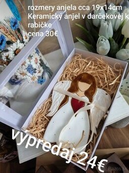 Keramický anjel