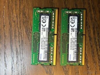 2 x 8GB ddr4 sodimm