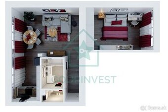 2-izbový byt 54 m², ktorý sa neoplatí kupovať