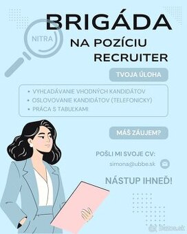 Recruiter - brigáda