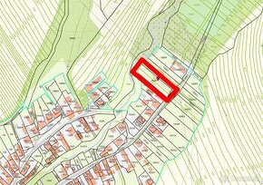 Predám pozemok vhodný na malý dom či chatu v obci Vlachovo - 1