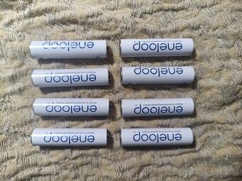 Nabíjateľné batérie Eneloop aaa - 8 kusov