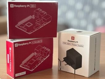 Raspberry PI 3B+ 1GB a Raspberry pi 4 2 GB RAM Nové