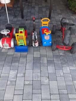 Odrazadla, motokara,kolobežka