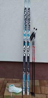 Nový bežkársky set WOMAN bežky, viazanie, topánky, palice