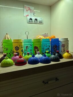 Zdravá lahev – detské fľaše + náhradné viečka (set)