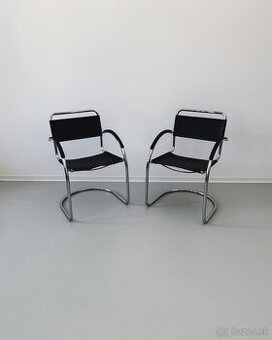 Mart Stam chrómové stoličky