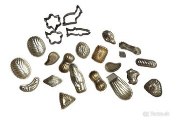 Retro kovové formičky a vykrajovačky