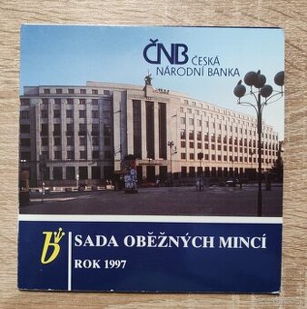 1997 sada Česká národná banka, ČNB, Česká republika -