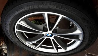Alu R17 5x112 orig. BMW 5+ zimné 225/55 R17 + TPMS