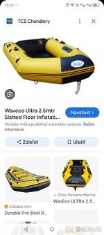 Čln WavEco 250 so zrkadlom + motor Mercury