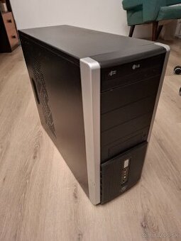 Starý herný PC Phenom II X6 + RX 580 8GB, + 8GB DDR3